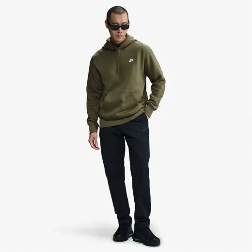 Nike Club Erkek Haki Sweatshirt