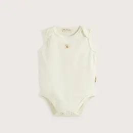 Happy Bee 3'Lü Kolsuz Body Set Taş/Ekru 11