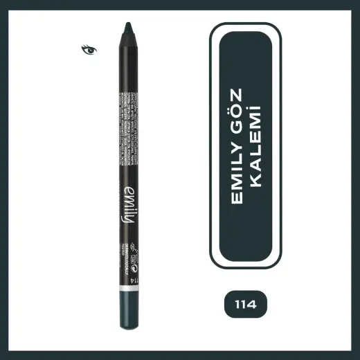 Emily Waterproof Eye Pencil Göz Kalemi 114