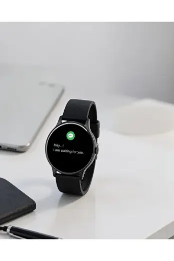 Akıllı Saat Çok Fonksiyonlu Sesli Görüşme NFC Uyumlu Amoled Ekran Yeni Nesil