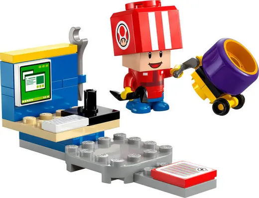 30702 LEGO® Super Mario™ Mario Kart™ – Toad (Pit Crew)