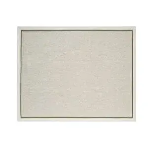 Vivense Hasir Dokulu Maki̇ne Halisi, Krem, 80x600, 664, Yeşi̇l Krem