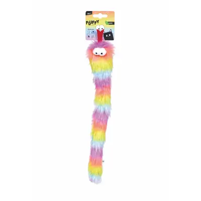 M-Pets Fluffy Miki Catnipli Peluş Kedi Oyuncağı 37x6x3cm