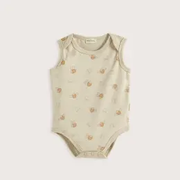 Happy Bee 3'Lü Kolsuz Body Set Taş/Ekru 4