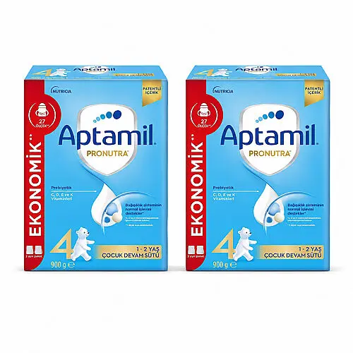 Aptamil Pronutra 4 Çocuk Devam Sütü 900 gr (2X900 gr)