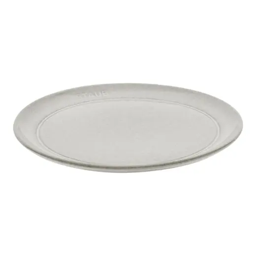 Staub Tabak Sığ, 20 Cm, Seramik, Beyaz Trüf