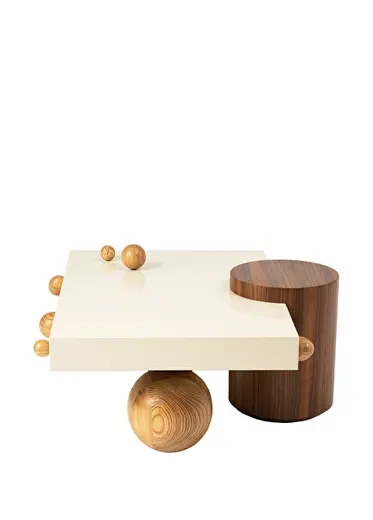 Galaxy Mdf Bej Kahverengi Orta Sehpa