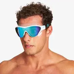 Arena The One Mask Unisex Aynalı Mavi Yüzücü Gözlüğü 9