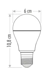 9w Led Ampul Beyaz Işık E27 Duy Uyumlu Tasarruflu 10'lu Ekonomik Paket Ev Ofis Tavan Aydınlatma 3