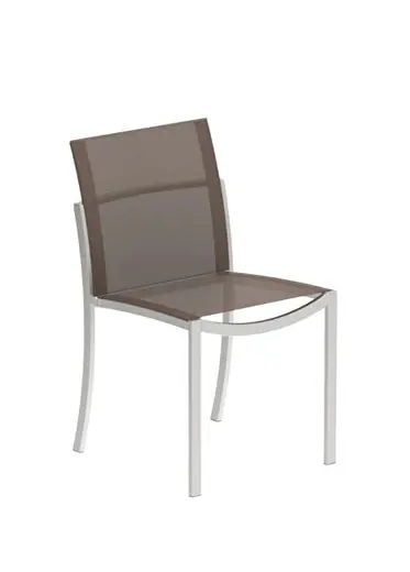 Ozon Cappuccino Çelik Bahçe Sandalyesi