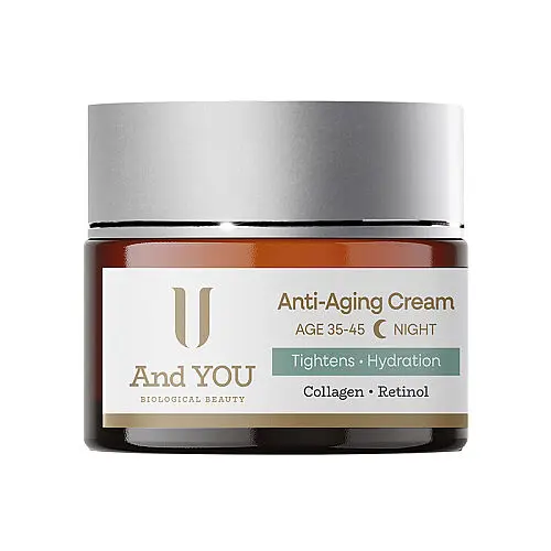 And You Yaşlanma Karşıtı Gece Kremi 50 ml – 35-45 Yaş Yoğun Bakım