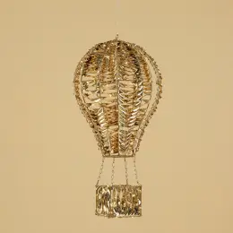 Asu Led Işıklı Balon Dekor 78 cm Altın 9