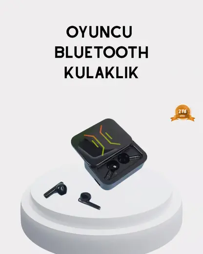 Bluetooth 5.3 Kulaklık – Kablolu & Kablosuz Kullanım 2000 mAh Powerbank 4 Saat K