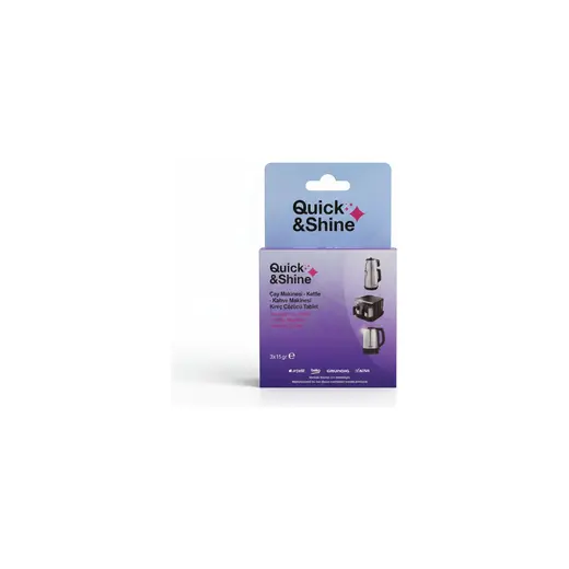 Quick&Shine Çay Makinesi-Kettle-Kahve Makinesi Kireç Çözücü Tablet
