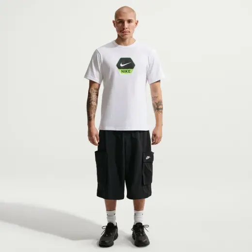 Nike Sportswear Erkek Beyaz T-Shirt