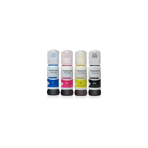 Premium İnk Epson Ecotank 103 Uyumlu Muadil Mürekkep Seti 4 Renk x 70ML