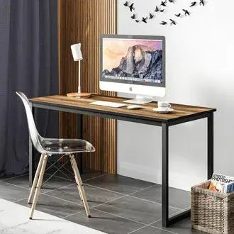 Ceramical 140 cm Çalışma Masası - Barok Ceviz