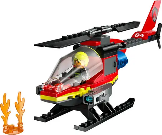 60411 LEGO® City İtfaiye Kurtarma Helikopteri