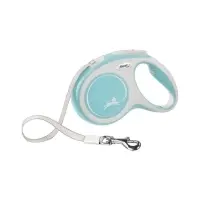 Flexi New Comfort Otomatik Şerit Köpek Gezdirme Kayışı 5m [M] (Açık Mavi)