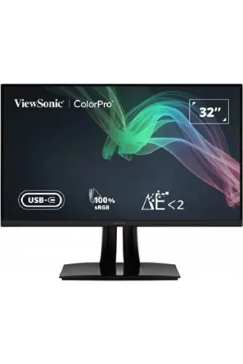 Vp3256-4k 31.5 3840x2160 60hz 5ms Hdmı Dp Type-c Hdr10 Ips Monitör