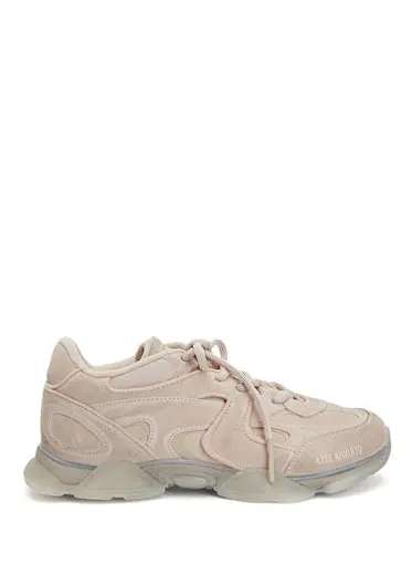 Açık Pembe Kadın Süet Sneaker