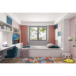 Vivense Ai̇da Home Feli̇ci̇ Çocuk Halisi, 140x200