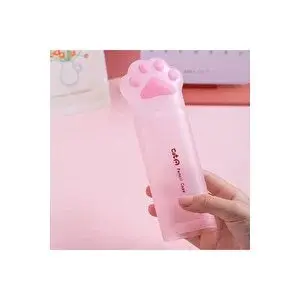 Livava Patili Kalemlik Kutusu, Pembe, 19x6- Pembe