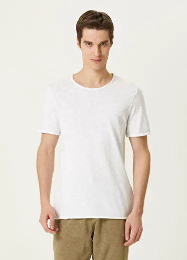 Sonoma Beyaz Basic T-shirt