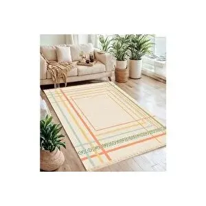 Vivense Çi̇zgi̇ Baskili Dokuma Taban Hali, 146 Yng, 80x200 Cm
