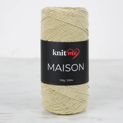Knitme MAISON Altın Sarısı Örgü İpi - KNM25