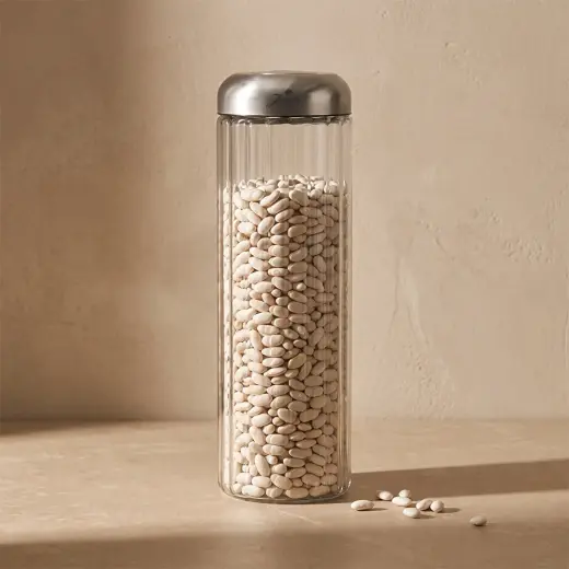 Jumbo New Glass Saklama Kabı 1850 ML