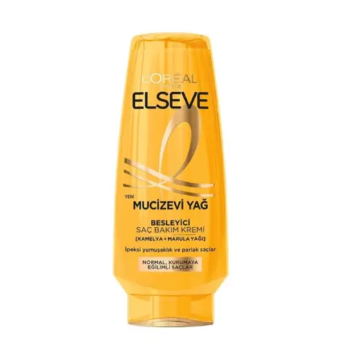Elseve Mucizevi Yağ Besleyici Saç Bakım Kremi 250 ml