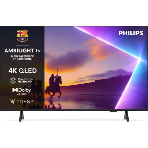 1001 Ambilight Tv 55PUS8500/62 4K UHD QLED 139 CM 55 Inç Smart Tv Dolby Atmos Titan Os