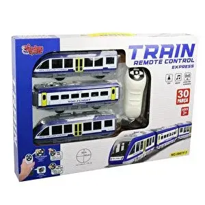 Kumandalı 30 Parça Işıklı ve Sesli 176 cm Tren Seti
