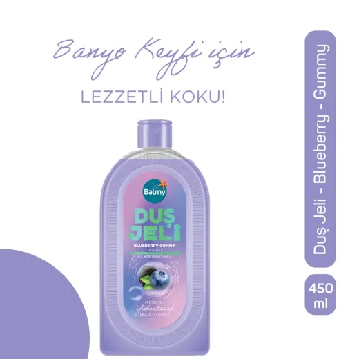 Balmy Duş Jeli Yaban Mersini Şeker 450 ml