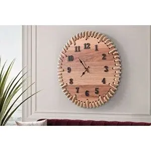 Vivense Dekorati̇f Cnc Kesi̇m Duvar Saati̇, Ahşap