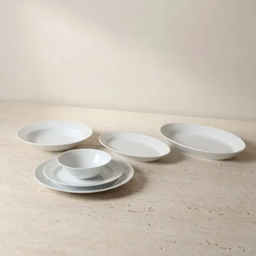 GÜRAL PORSELEN Sedef 27 Parça 6 Kişilik Yemek Takımı