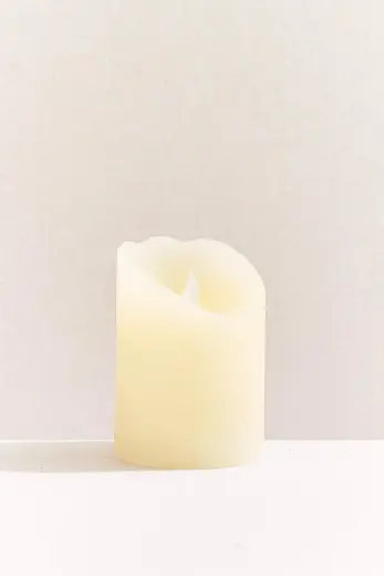 Silindir Led Mum 10x7.5 cm