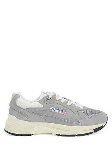 Hyperway Gri Kadın Süet Sneaker