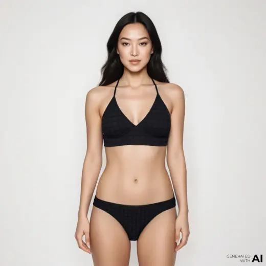 Roxy Camilo Kadın Siyah Bikini Üstü