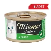 Miamor Pastete Sülün Etli Yetişkin Kedi Konservesi 85gr (6 Adet)