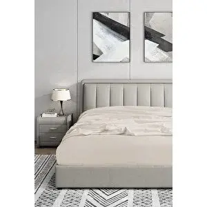 Soley | Jersey | %100 Pamuk Tek / Çift Kişilik Lastikli Çarşaf 1060 Bej