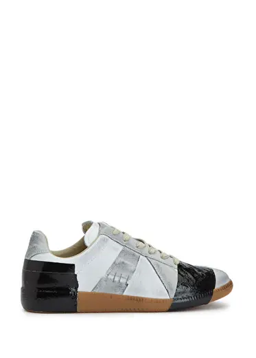 Replica Beyaz Kadın Deri Sneaker