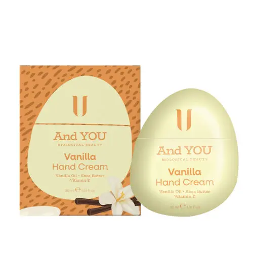And You Yoğun Nemlendirici Vanilyalı El Kremi 30 ml