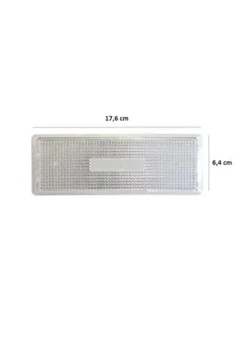 1190 ASPİRATÖR LAMBA KAPAĞI - KRİSTAL CAM