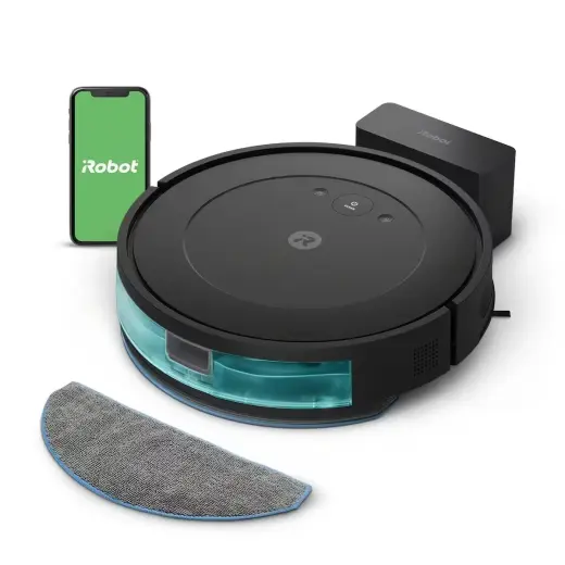 Robot Süpürge Ve Paspas (Siyah) iRobot Roomba Combo Essential