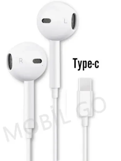 Type-C Girişli Mikrofonlu Kablolu Kulaklık STUDIO STEREO ses kalitesi