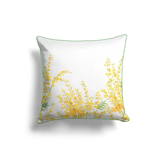 Maxxdeco 43x43 Cm Biyeli Kırlent Kılıfı
