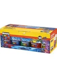 Nova Color Akrilik Boya Sise 10Lu 17Ml
