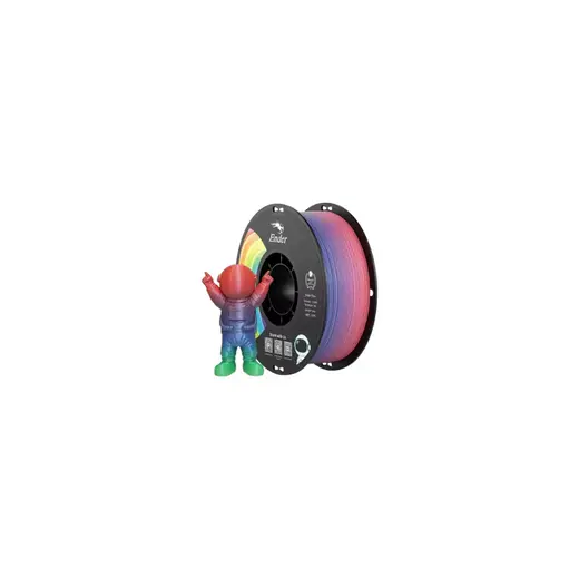 Creality Ender PLA+ Filament Rainbow (Gökkuşağı) 1.75 MM Yüksek Kalite Renkli Malzeme